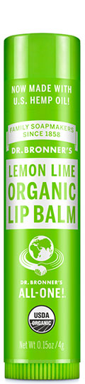 Bálsamo labial orgánico de Lima Limón